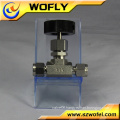 4 inch 2 way pvc double union water tank float ball valve